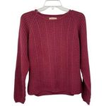 st. john's bay Vintage Sweater Womens L Used Red Knit Photo 0