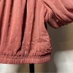 By The River Blush Pink Puff Sleeve Blouse Large Photo 7