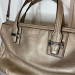Coach Taylor Champagne Leather Medium Satchel Bag Photo 1