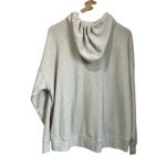 Aerie  Oatmeal Thermal Hoodie Waffle Knit Cotton Blend Casual Cozy Sweater Sz M Photo 1