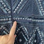 Adrianna Papell Beaded Mesh Sheath Dress 8 Photo 6