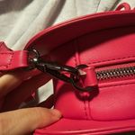 Betsey Johnson Betsy Johnson XOFumble Bright Pink Sequin Football Shaped Crossbody  Purse Photo 7