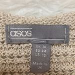 ASOS sweater knit relaxed fit tank cami oatmeal 12 Photo 3
