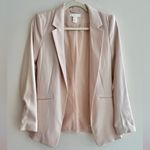 H&M  Women’s Blush Blazer, Minimalist Business Casual, Size 6 Photo 0