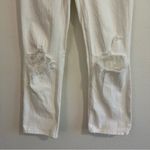 Abercrombie & Fitch the ankle straight ultra high-rise white Photo 3