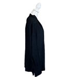 Skinnygirl Sundazed Open Front Oversized Cardigan w/ Pockets Black Sz Medium Photo 2