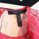 BCBGMAXAZRIA  Shira Red Lace & Mesh Cutout Mini Dress Size 4 Photo 11