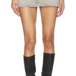 Citizens of Humanity  Charcoal Denim Skirt sz 30 Photo 0