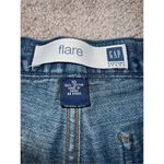 Gap Women’s Flare 100% Cotton Medium Wash Jeans 10 Photo 2