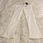EXPRESS Skyscraper Mid Rise White Jeans Size 6R Photo 9