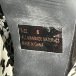 Charlotte Russe Woman’s  Platform Stiletto Black & White Patent Leather Shoes 6 Photo 6