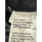 Banjara Black Wash Loose Fit Denim Jeans Jewel Distressed Raw Hem Women 11/29 Photo 3