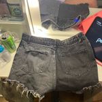 SheIn black and grey jean shorts Photo 1