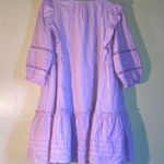 American Eagle NWT Babydoll Tunic Nightgown Lace Dress Lavender Size Small Photo 4