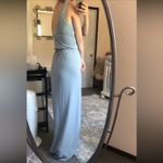Show Me Your Mumu NWT Kendall steel blue maxi dress SMALL FLAWED Photo 7