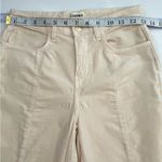 L'Agence Women's Cream High Rise Ankle Slit Velvet Pants Size 25 Photo 4