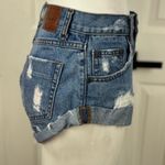 One Teaspoon One X  Harlets High Rise Exposed Button Fly Jean Shorts 24 Photo 4