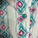 Wrangler ‎ Retro western pearl snap shirt teal women’s size XXL 100% cotton Photo 4