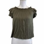 American Eagle AEO Soft & Sexy XS Layer Sleeve Top Blouse Photo 0