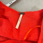 Free People  Long Sleeve wrap high low Top Size Small Photo 9