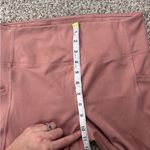 All In Motion 🦋  Pink Mauve Leggings with Side Pockets Workout Activewear Large Photo 2