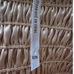 Free People Julie One Piece Wide Leg Boho Gold Jumpsuit Size XL Belle of Georgie Photo 7