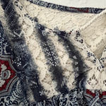 Xhilaration  Navy Blue‎ Bohemian Print Sleeveless Mini Dress Photo 7