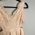 Marciano 🌼  cream lacy cut out mini dress Photo 2