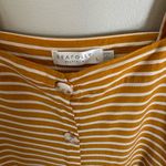 Seafolly  | Striped Woven Midi Dress in Marigold | L Photo 4