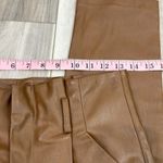 Lucy Paris  faux leather paper bag waist pants size small Photo 6