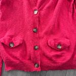 American Eagle  Outfitters Women's Cardigan, Dark Pink, Size Large, Y2K Vintage Photo 1
