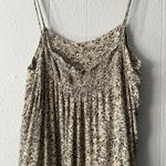 Carly Jean Babydoll Dress Womens Medium Floral Midi Dark Forest Fairy Boho Beach Green Photo 7