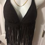 Mossimo Supply Co Fringed Halter Top Photo 0