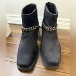 NEW HARLEY DAVISON WOMEN'S KORSEN CHAIN ANKLE
BOOT size 7.5 Black Photo 11