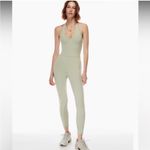 Wilfred Aritzia  Free Light Green Athletic Jumpsuit Photo 2
