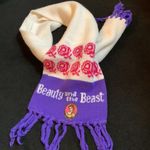Disney Vintage Beauty and the Beast neck scarf rare from the 90s Photo 1