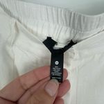 Current Air Los Angeles Women's White Pleated Chic Wide leg Trouser Pant Size M Photo 7