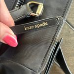 Kate Spade  oversized black nylon tote shoulder bag minimalist retro old money Photo 8