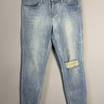 Wildfox NWT Carmen Low Rise Skinny Jeans Women's 30 Magic Trick Blue Distressed Photo 5