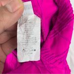 Onzie  women's small medium pink leggings laser cut out barbie bright gym lulu Photo 4