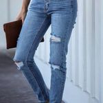 VICI High Rise Distressed Skinny Jeans  NWT Photo 0