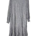 Aura  Speckled Long Sleeve Midi Dress Size Medium Photo 1