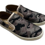 Olukai Pehuea Pai Shoes Womens 8 Camo Loafer Canvas Slip On Flat Casual Comfort Purple Photo 0