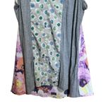 Anthropologie Porridge Top Womens Large Multicolor Mixed Media Sleeveless Blouse Photo 3