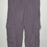 Wilo the label lavender‎ cargo parachute pants size medium Purple Photo 0