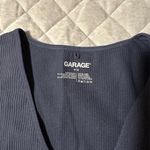 Garage  Navy Crop Top Photo 1