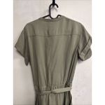 Banana Republic Factory Olive Green Utility Shirt Dress Size S NEW $90 Photo 7