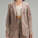 Lululemon Relaxed-Fit Twill Blazer in Taupetastic Photo 0