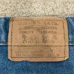 Levi's Vintage 70s high rise Levi Strauss orange tag 716 0617 student shorts in size 29 Photo 4