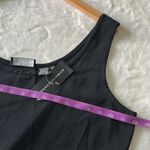 Dana Buchman Black Fitted Sleeveless Tank Top Photo 5